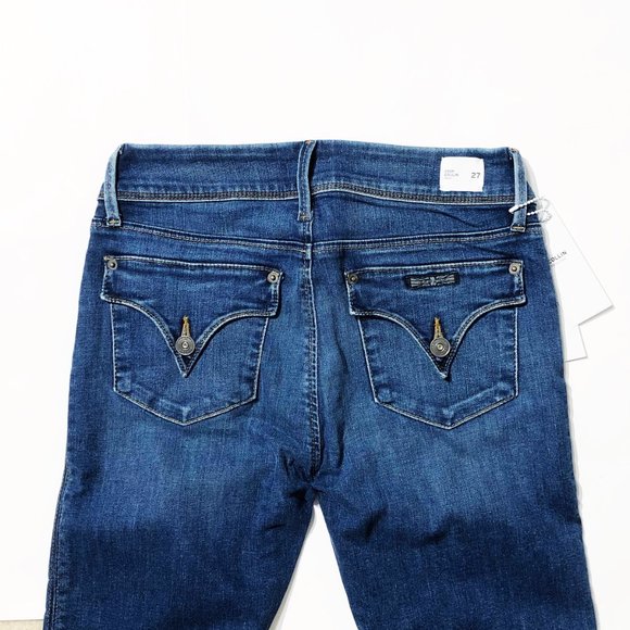 HUDSON Collin Crop Stretchy Skinny Bastille Jeans - Picture 10 of 11